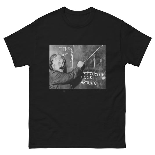 F around and Find Out Einstein Shirt